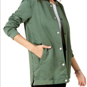 Gorgeous Lucky 🍀 Brand Long Varsity Jacket